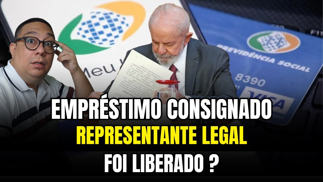 Foi liberado empr&eacute;stimo consignado BPC LOAS para representante legal?