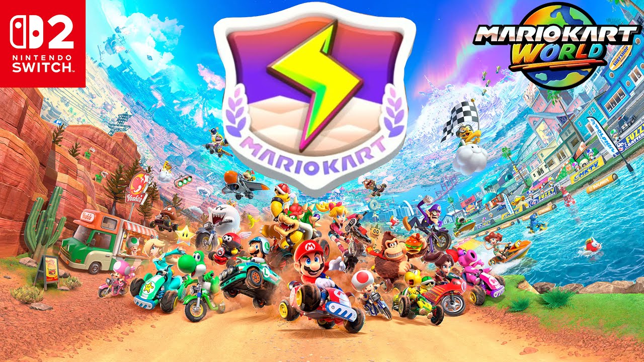Lightning Cup - Mario Kart Worlds På Svenska - Del 7