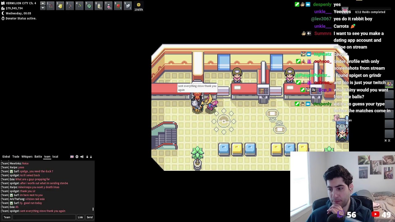 PokeMMO PvP Tournament today for Shiny Jellicent!