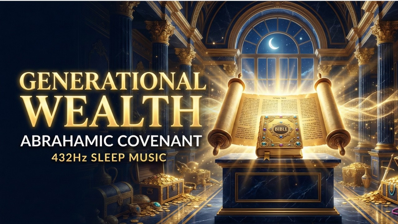 432Hz MIRACLE: 70 MIN Biblical Affirmations for Generational Wealth | Sleep Music