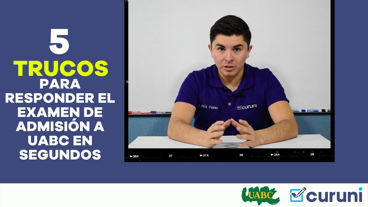 ¡NO TE PREOCUPES!🔥  Conoce los 5 trucos CURUNI para responder el examen de admisión en segundos👌🤓