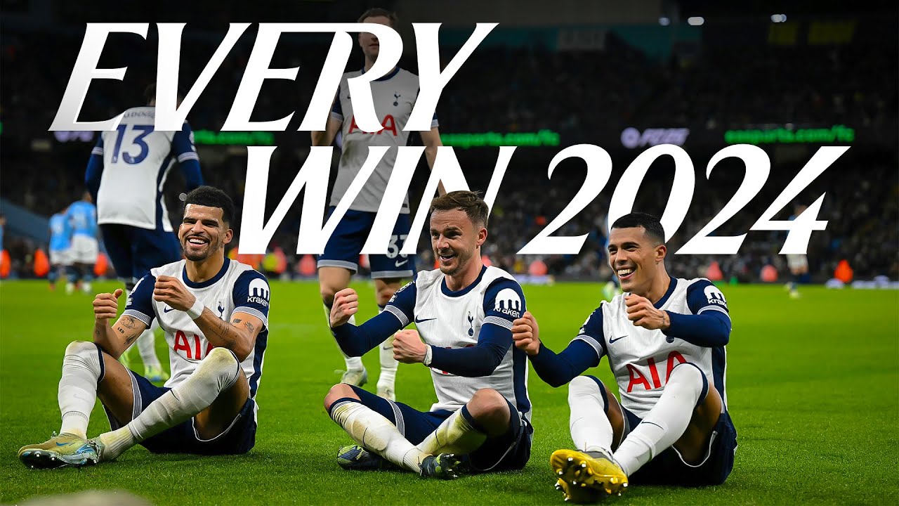 Every Tottenham Hotspur win of 2024!
