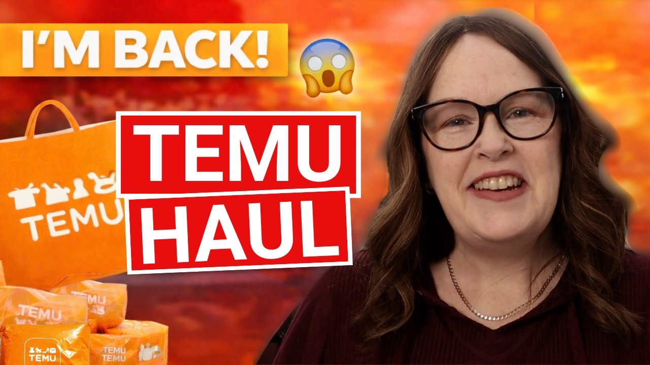 TEMU HAUL - I’m Back! 😱 #temu #temufinds #haul #unboxing