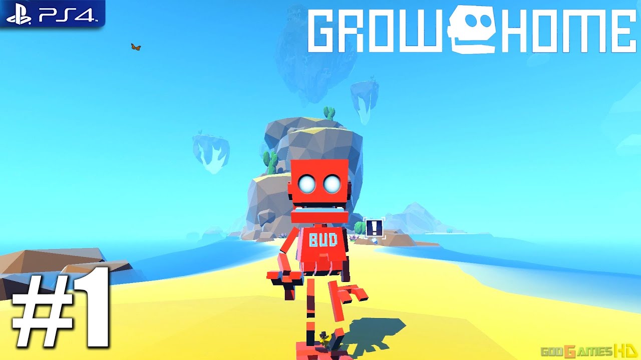 Grow Home - PS4 Playthrough Gameplay 1080p PART 1
