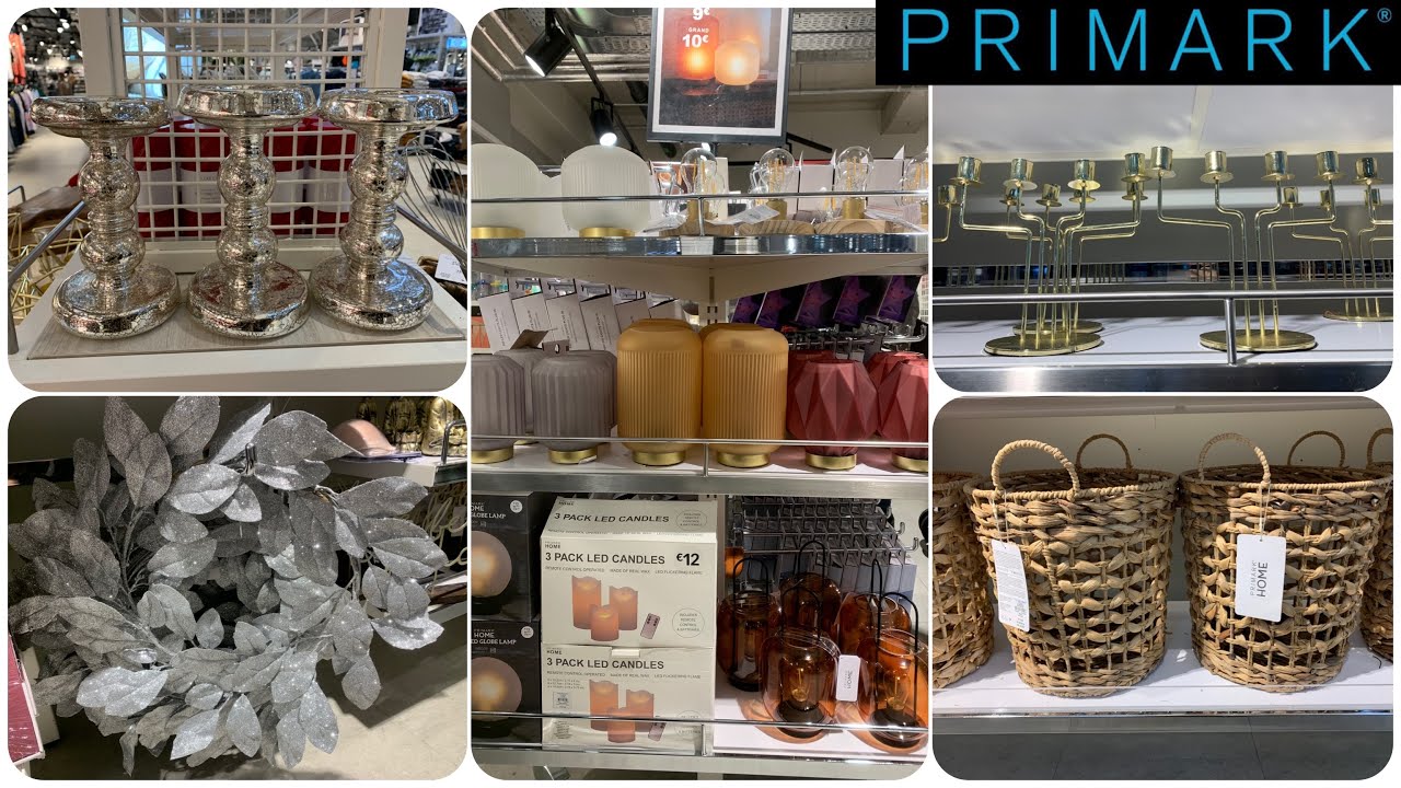 Primark home decor new collection November 2021