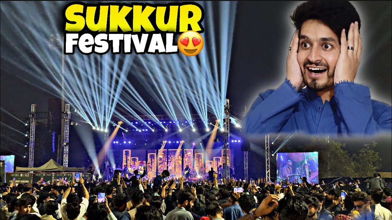2025 PLF Sukkur Festival 😍| Festival Vlog | Musical Night | Sukkur IBA university concert❤️