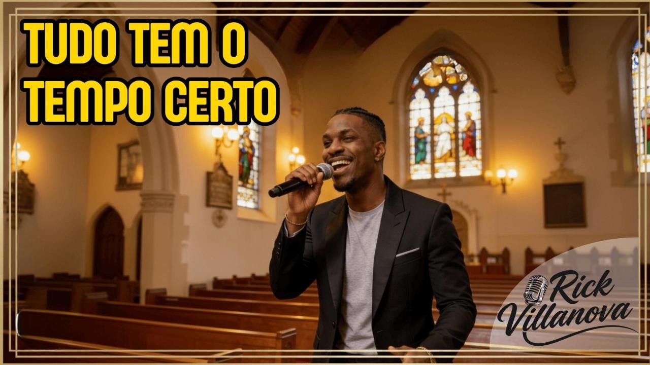 TUDO TEM O TEMPO CERTO- RICK VILLANOVA l Você acredita no tempo de Deus? l Louvor & Adoração #jesus