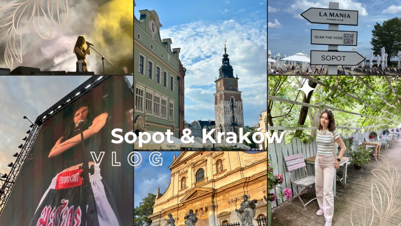 SOPOT & KRAKÓW VLOG męskie granie🎤🛤️