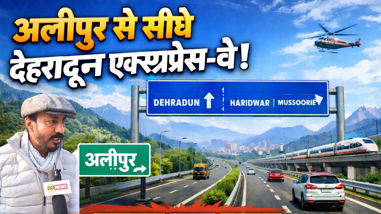 खुशखबरी : UER-2 Alipur Update: अब NH-44 से सीधा जुड़िये Delhi-Dehradun Expressway से
