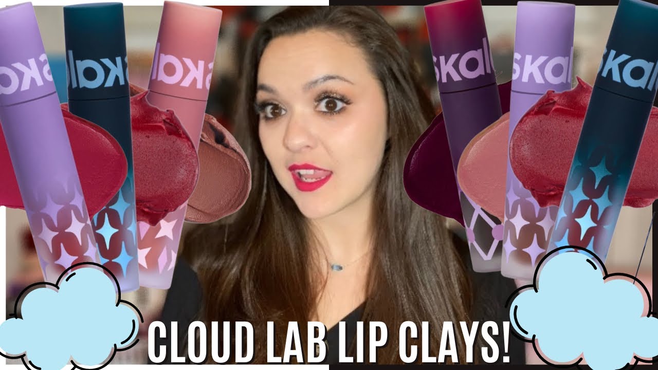 Kaleidos Cloud Lab Lip Clay! 8 Shades / Swatches / Try-On / Tested / [VLOGMAS DAY 2!]
