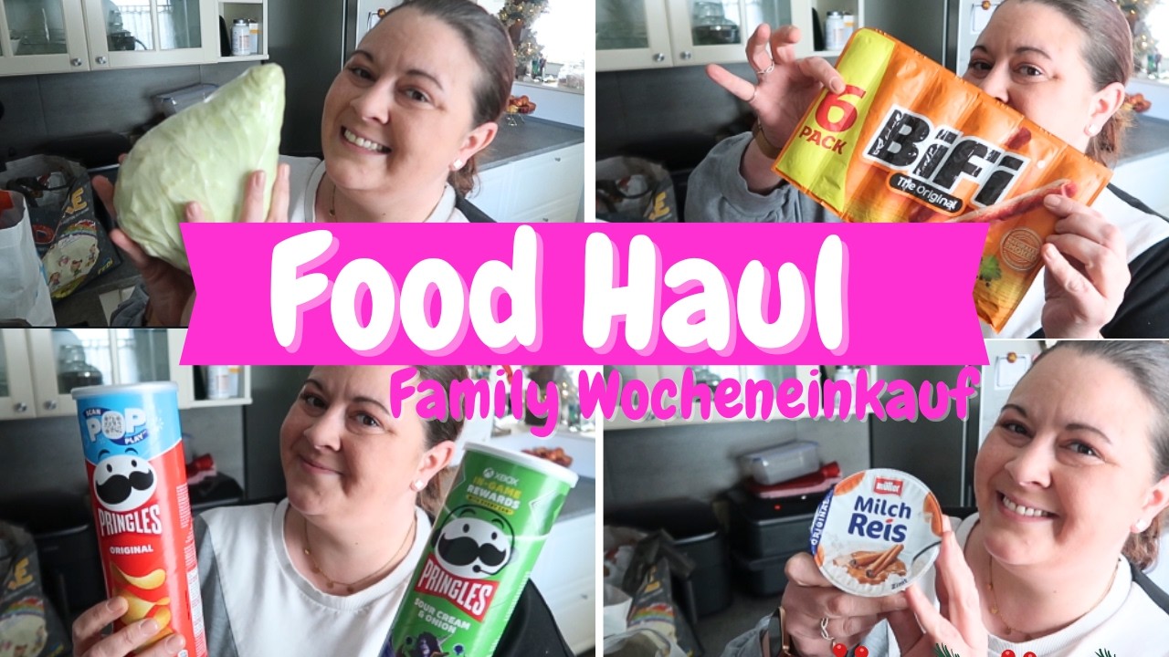 XXL FOOD HAUL aber ''nur'' 109€ ausgegeben| Fräulein Jasmin