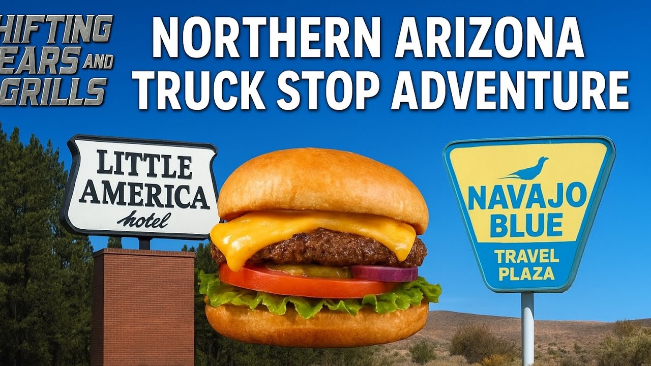 Little America Flagstaff Nature Trail +The GIANT 12-Inch ‘So Big Burger’ at Blue Navajo Travel Plaza