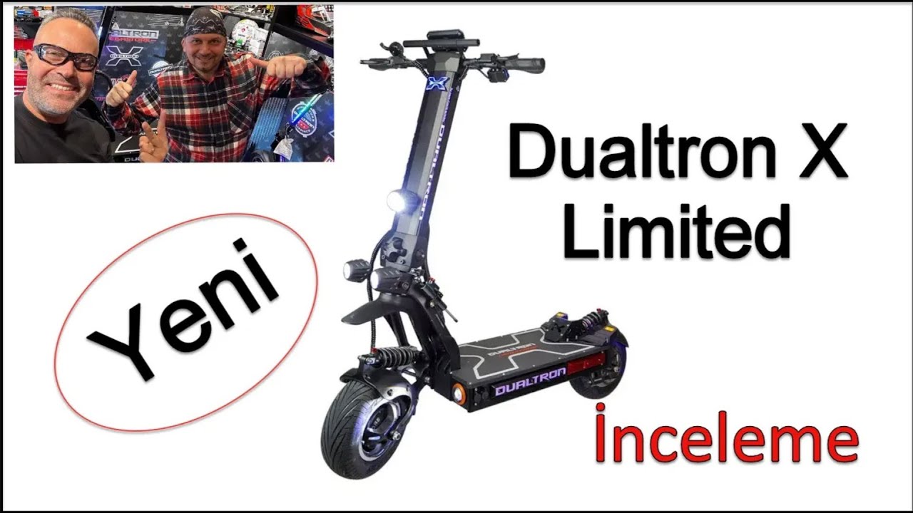 DUALTRON X LIMITED ELEKTRİKLİ SCOOTER İNCELEME