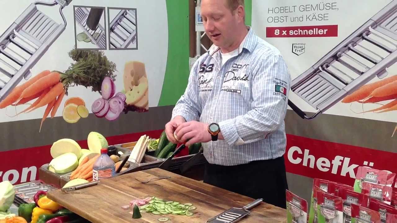 Gigant Multihobel Messe Präsentation