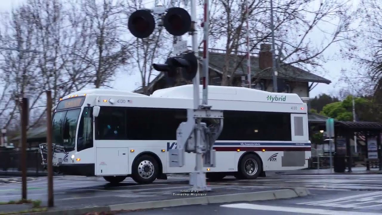 Buses in San Jose, California, USA 2022