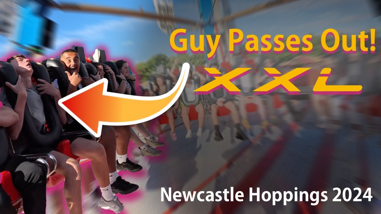 Guy Passes out on XXL at Hoppings 2024!