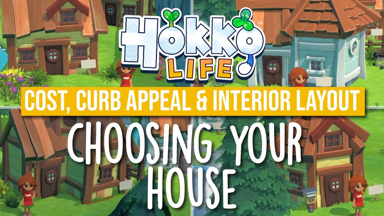How to Choose a House in Hokko Life  - Interior Layout, Building Cost & Exterior Comparisons