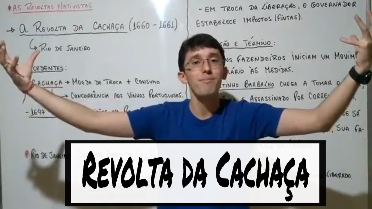 A Revolta da Cachaça - Revoltas Nativistas (02)