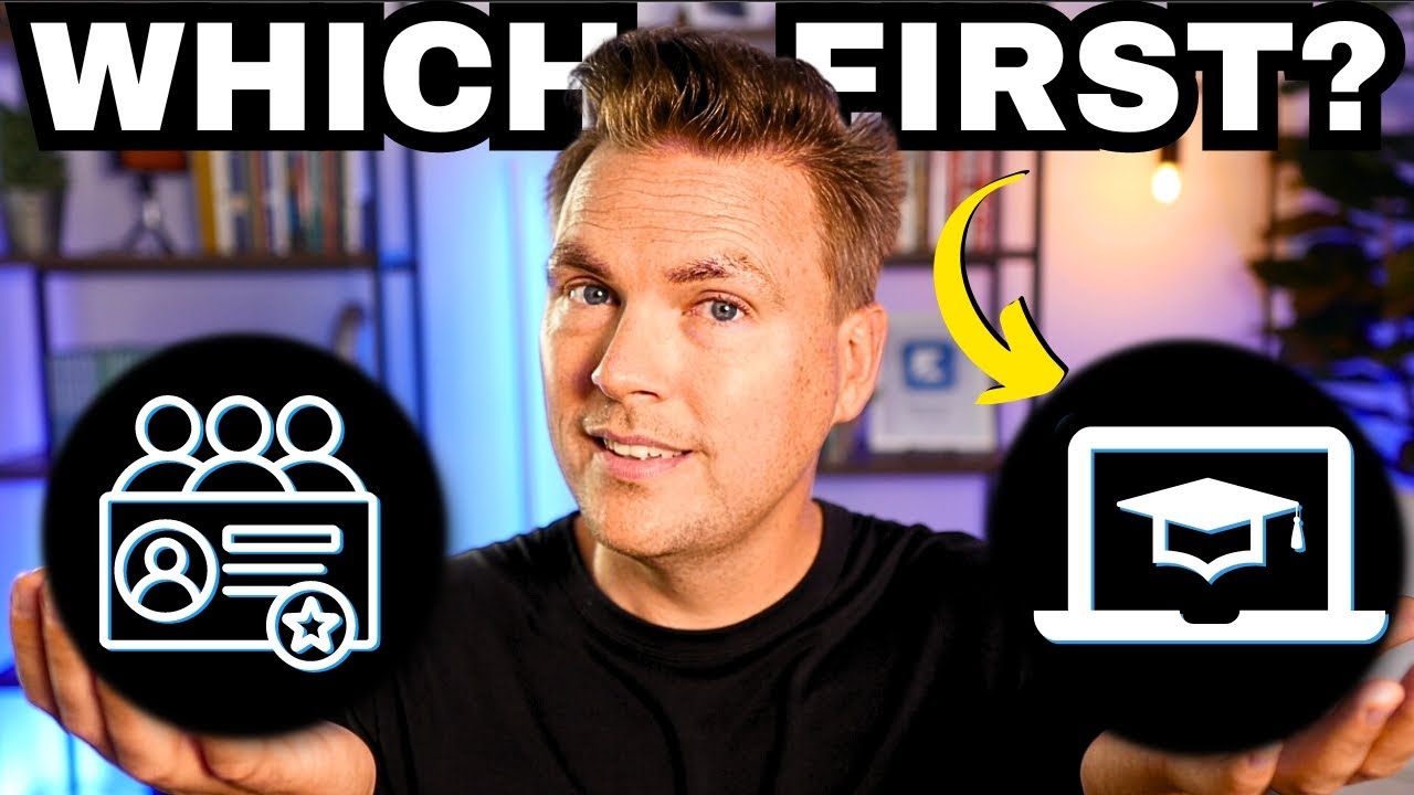 What should you do first? Course or Membership Community?