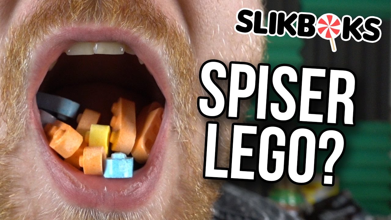 LEGO DU KAN SPISE? | 2&frac12;Kg slik fra Slikboks.com