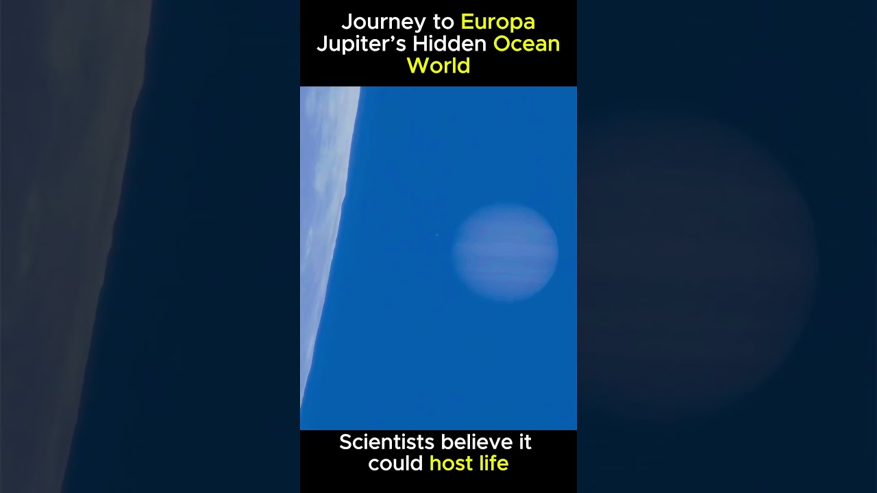 Zooming to Europa: The Ocean Moon of Jupiter 🪐