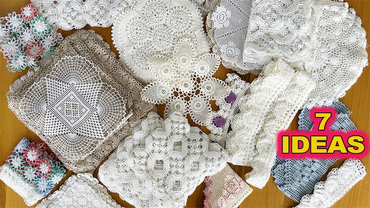 7 Best Ideas For Use Old Lace!