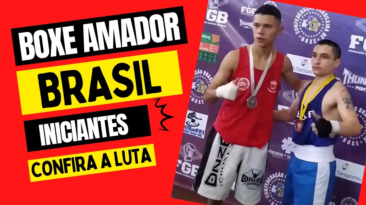 LUTA DE BOXE AMADOR BRASIL - INICIANTES | BRAZIL AMATEUR BOXING MATCH - BEGINNERS