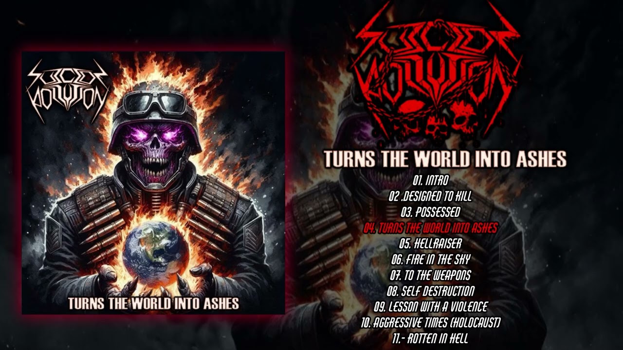 Suicide Pollution - Turns The World Into Ashes (Full Album 2025)