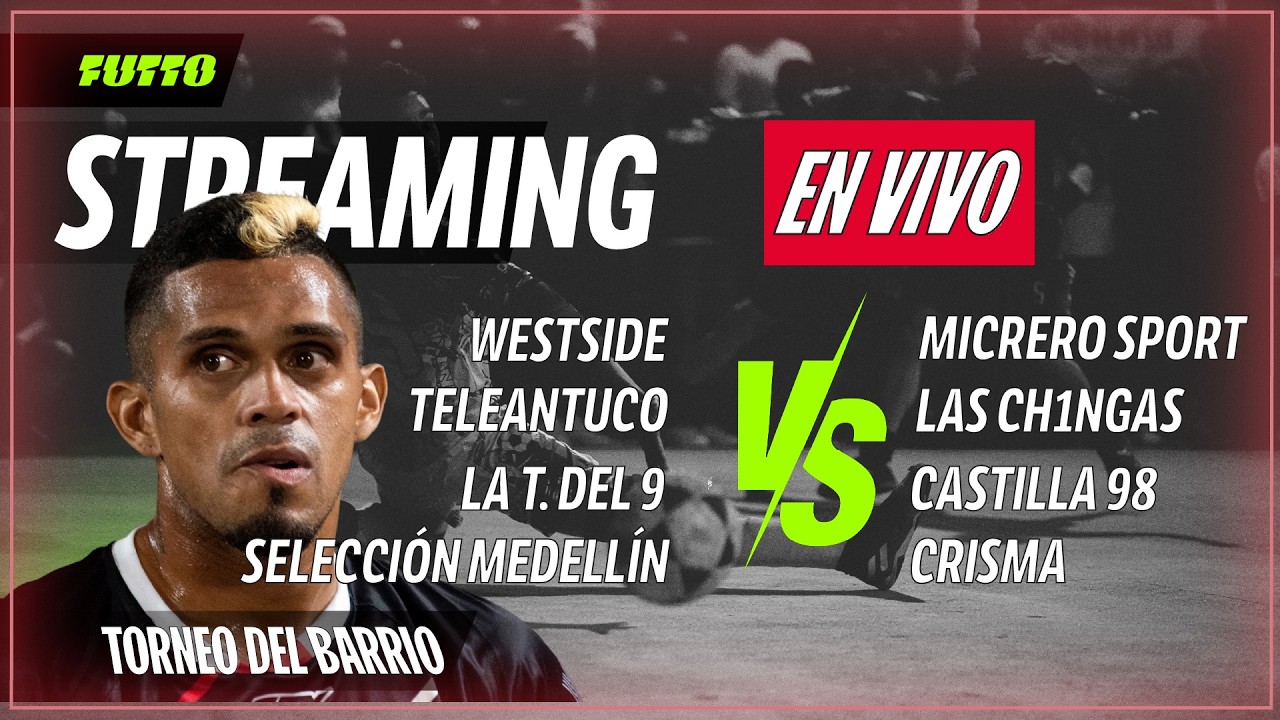 🔴TORNEO DEL BARRIO🔴 | HOY CRISMA, CHINGAS, MICRERO, QUE CALORRR!! | !redes !miercoles