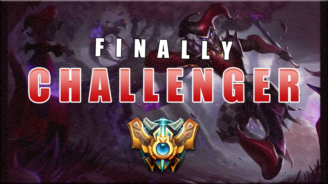 KOREAN SHACO ONE TRICK PLAYER FINALLY GOT CHALLENGER 샤코 원챔프 챌린저