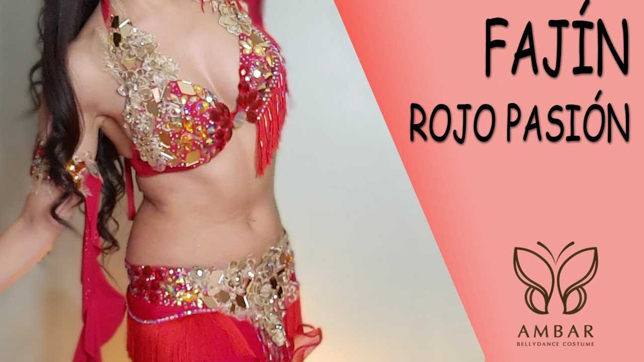 Fajín Rojo Dorado❤️ / Red Passion Belt