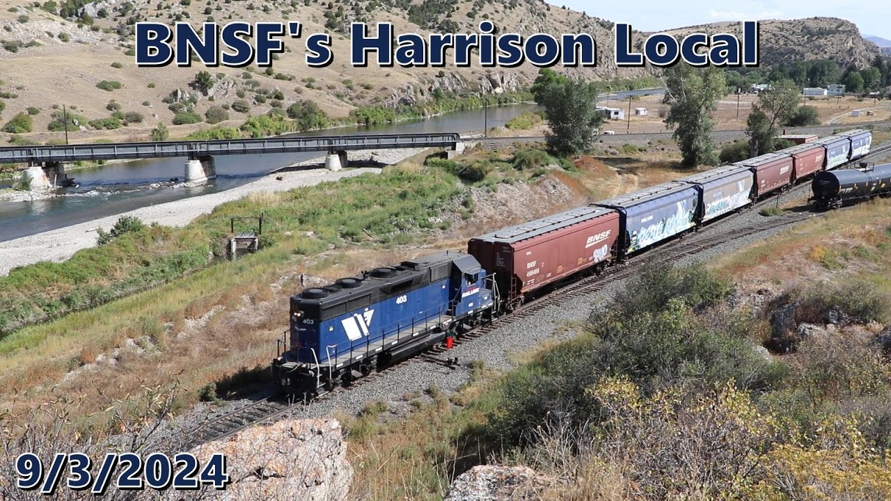 BNSF's Harrison Local | Logan to Harrison | BNSF R-MON842 | 9/3/2024