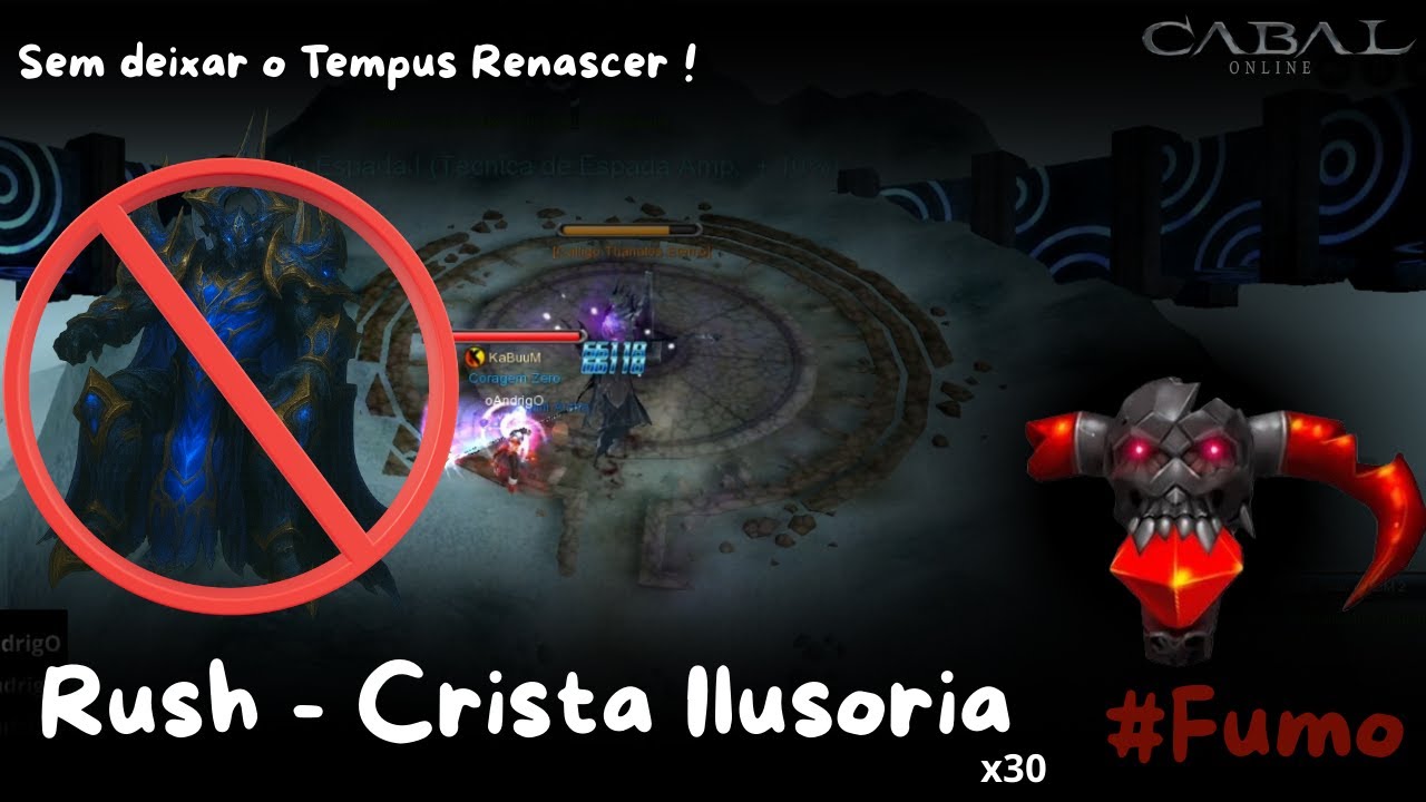 Cabal Online - Rush Crista Ilusória x30 - Evento NEXUS de Novembro.