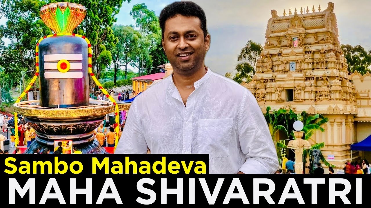 ❤️ Grand Maha Shivaratri Celebration in Australia | Tamil | Satish Kumar G B