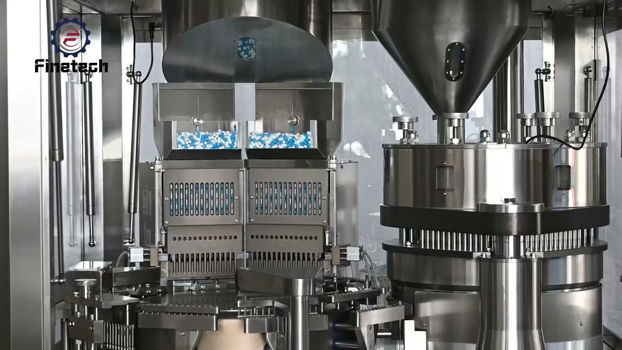 NJP3800 Industrial Capsule Filling Machine | Ultra-High-Speed Demo & Overview