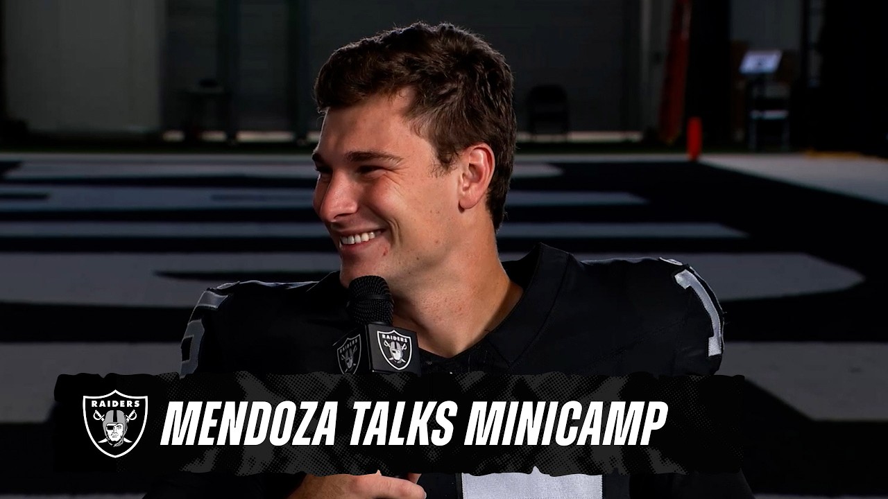 Fernando Mendoza on Minicamp, Tom Brady and the Raiders Offense