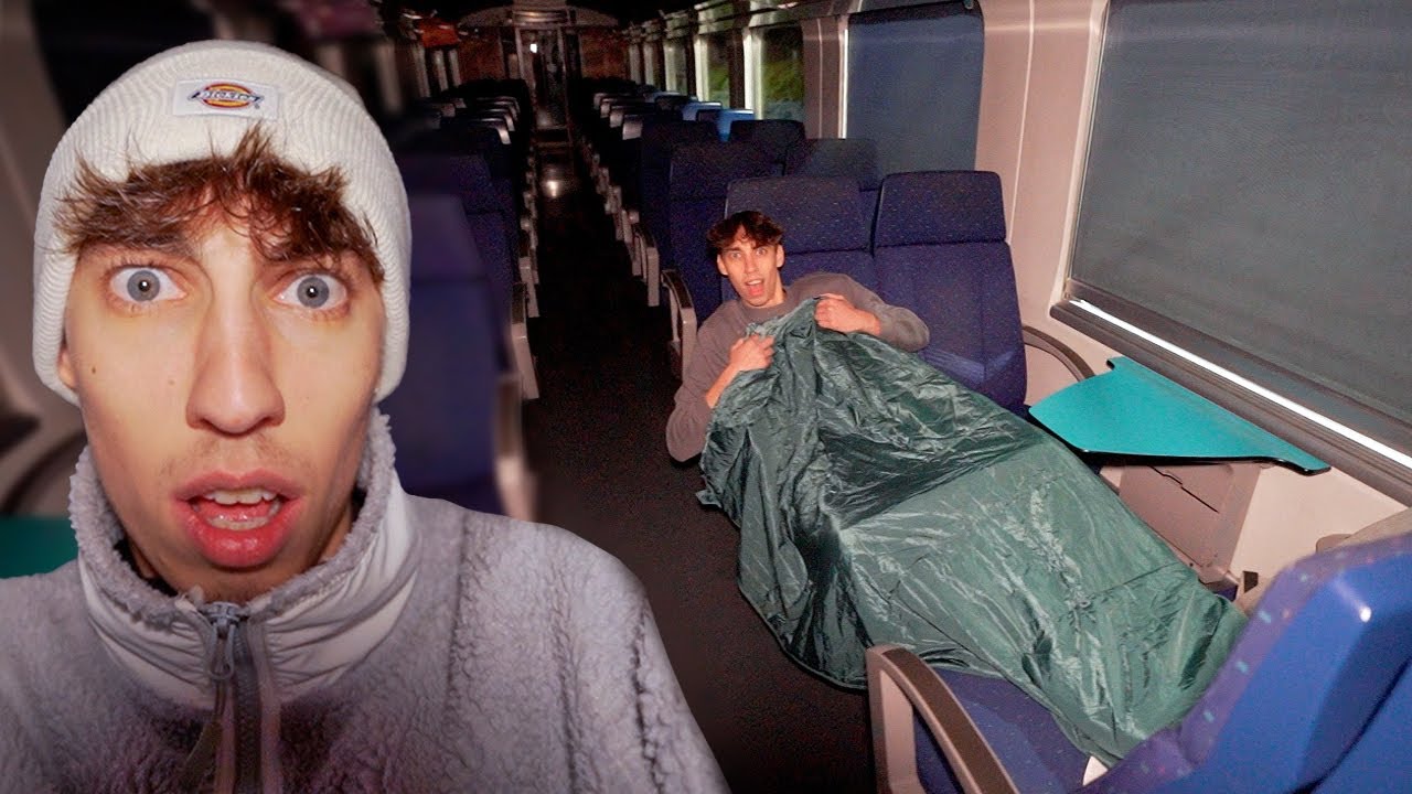 OVERNACHTEN IN EEN NMBS TREIN