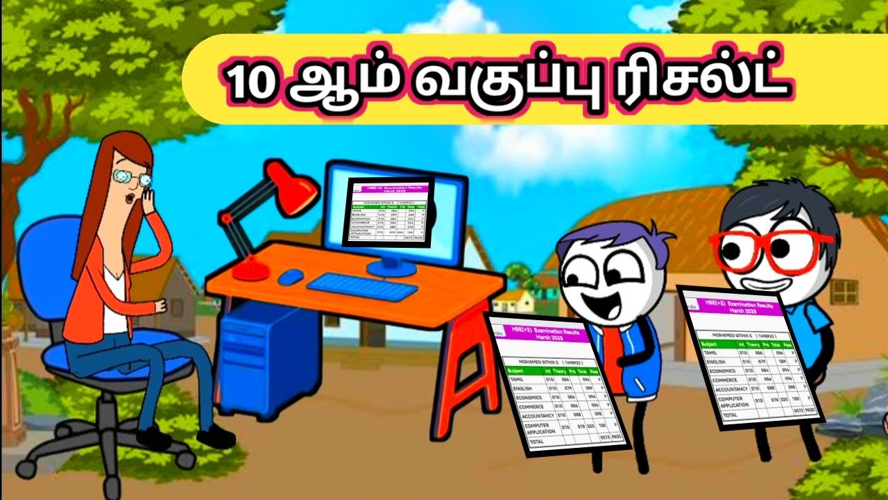 10 th results comedy/funny/trend/poomari schoolcomedy/chinaponnu kumari funny video/Kumari story ta