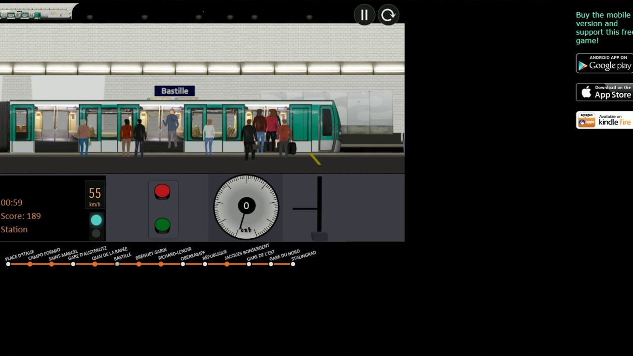 Paris Metro Simulator Ligne 5 MF01