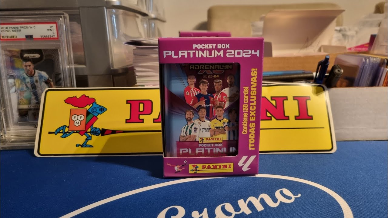UNBOXING POCKET BOX PLATINUM 2024 ADRENALYN XL - PANINI LALIGA 2023/24