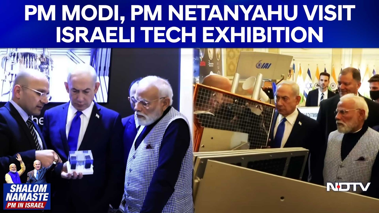 PM Modi Israel Visit | PM Modi, Netanyahu Dive Into Israel’s Innovation Scene Post-Knesset