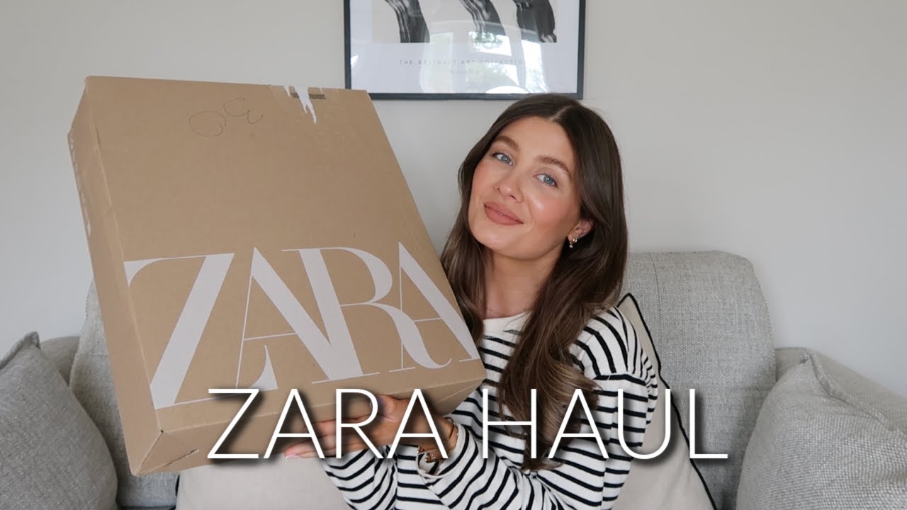 SPRING ZARA HAUL & JEWELLERY UNBOXING | TRY ON | Amy Beth