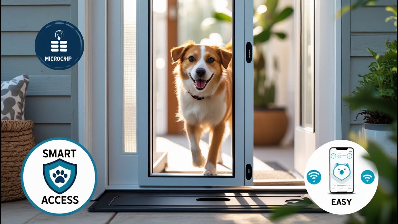 ✅Best Microchip Pet Doors of [2025] | Which One Is the Best for Your Pet?