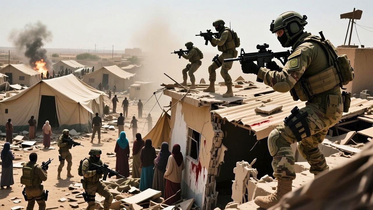 🔥極限救援！恐怖分子挑起難民營戰火，特種部隊果斷出擊，力挽狂瀾！⚔️ 戰爭 MMA | Kung Fu 🔥