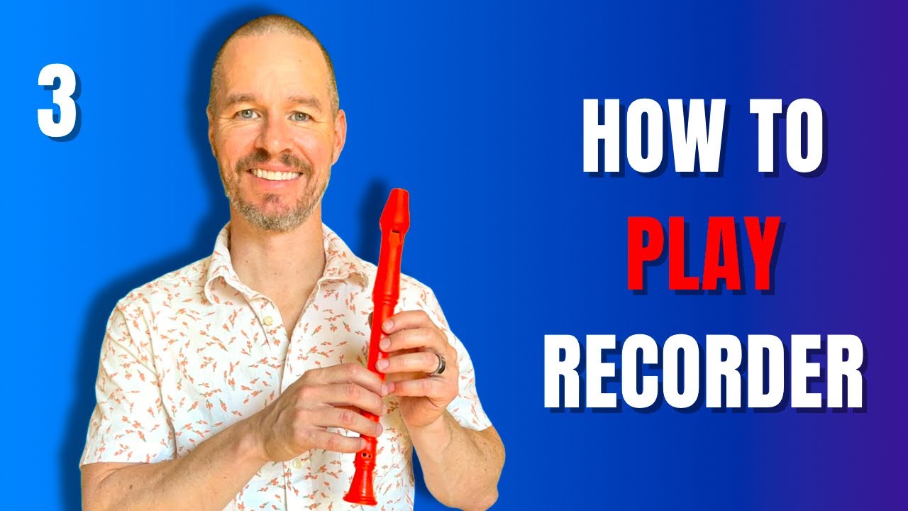 Recorder Lessons for Beginners - 3 Ode to Joy #recorder #learn