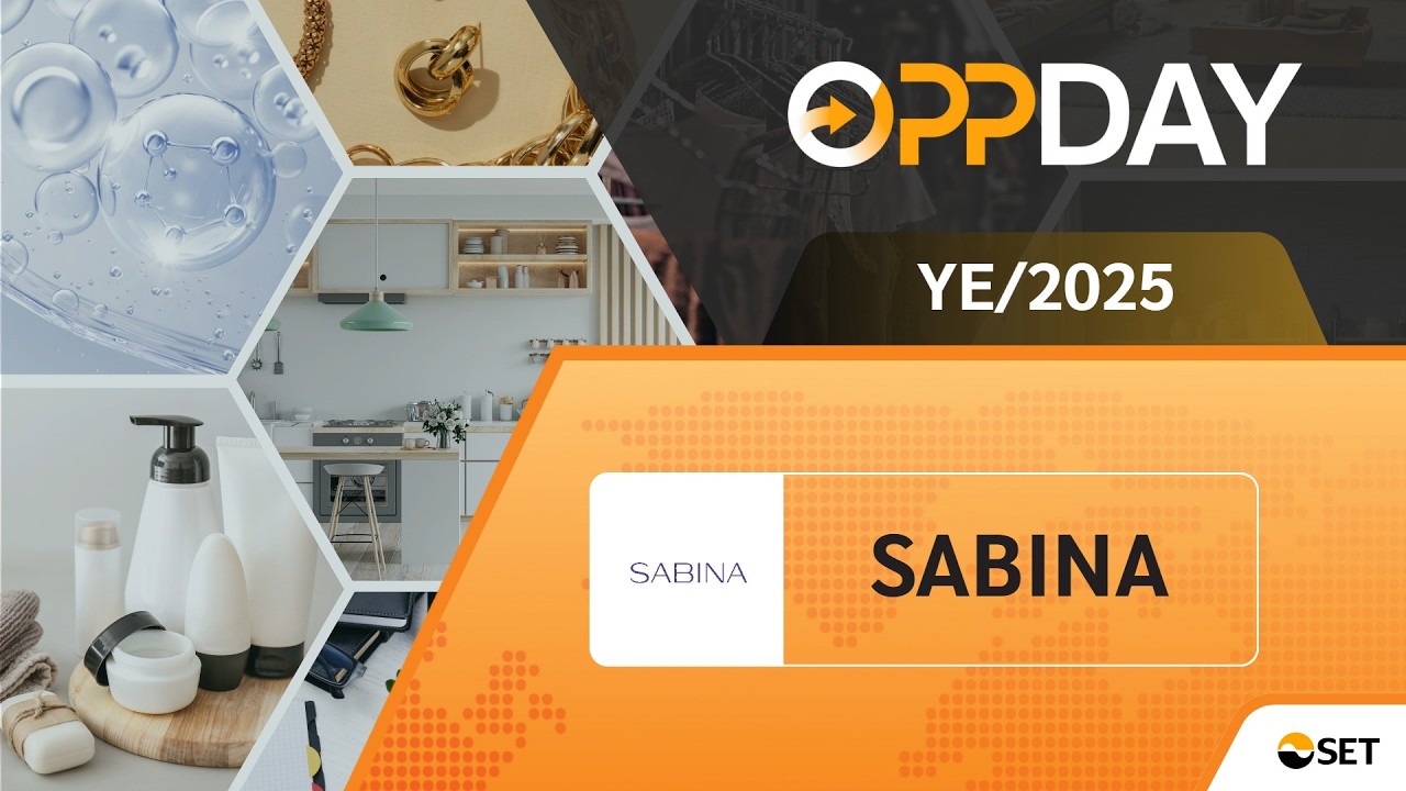 SABINA: Oppday YE/2025 บมจ. ซาบีน่า