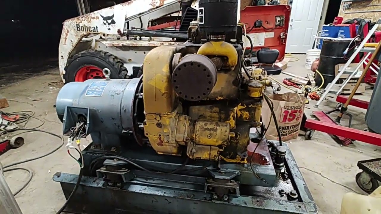 Lister Diesel ST2 - Lima 10kw generator head