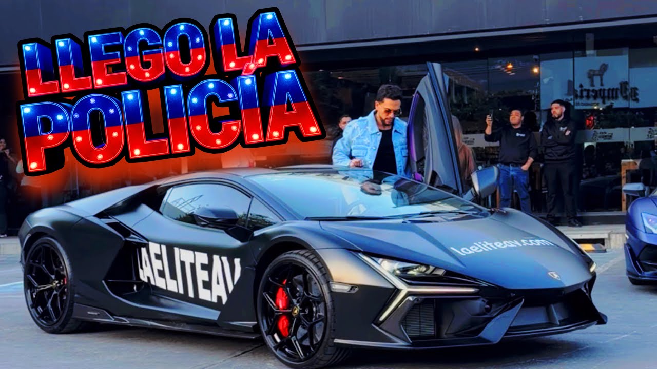 🔥FUI a la PRESENTACION del NUEVO COCHE🚘de ALFREDO VALENZUELA y LLEGÓ La POLICÍA🚨🚔