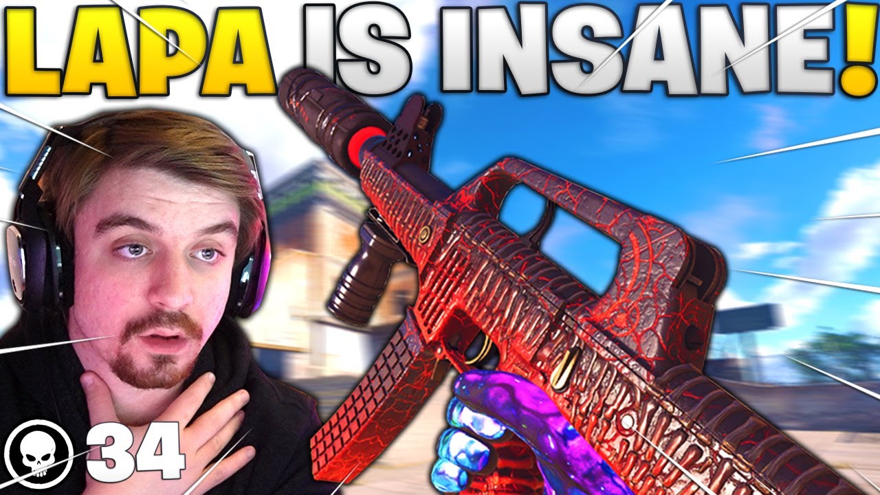 The LAPA On Alcatraz - It's Better Than The MP40! *Best LAPA Setup* (34 Kills - Rebirth Island)