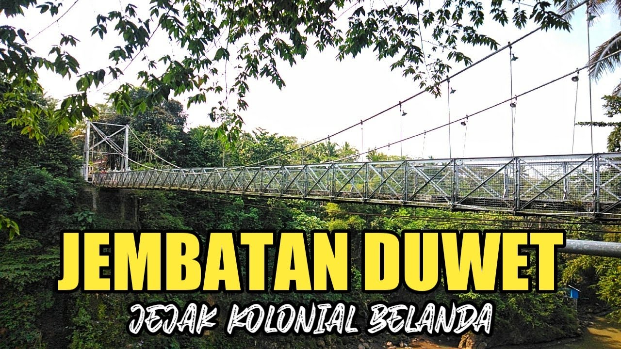JEMBATAN DUWET KALIBAWANG SEJAK KOLONIAL BELANDA 1930